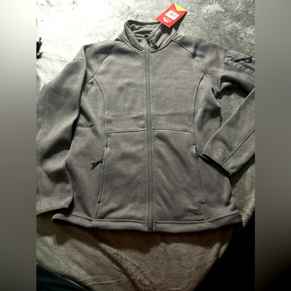 Grey breathable women’s jacket